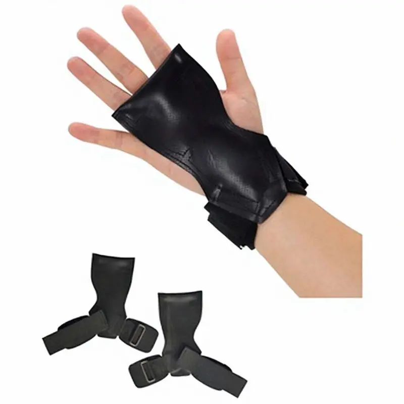 H009c3220e3c54ec7a1e97493b21f9c6ab New Style Weight Lifting Hooks Adjustable Wrist Strap