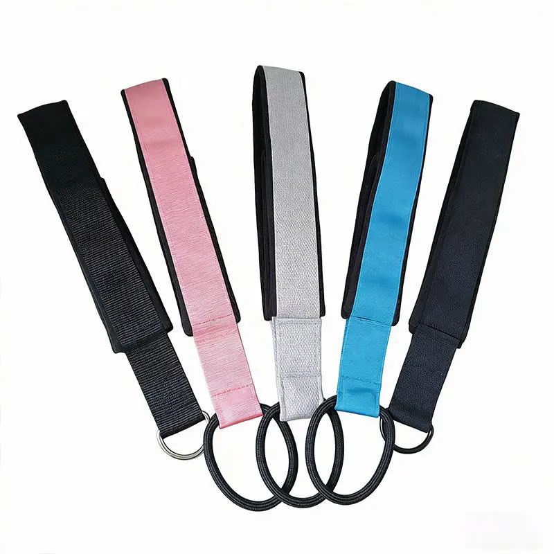 H70dee1b641704145bb83733055e0db93B Eco-Friendly Nylon Pilates Double Loop Straps Custom OEM/ODM