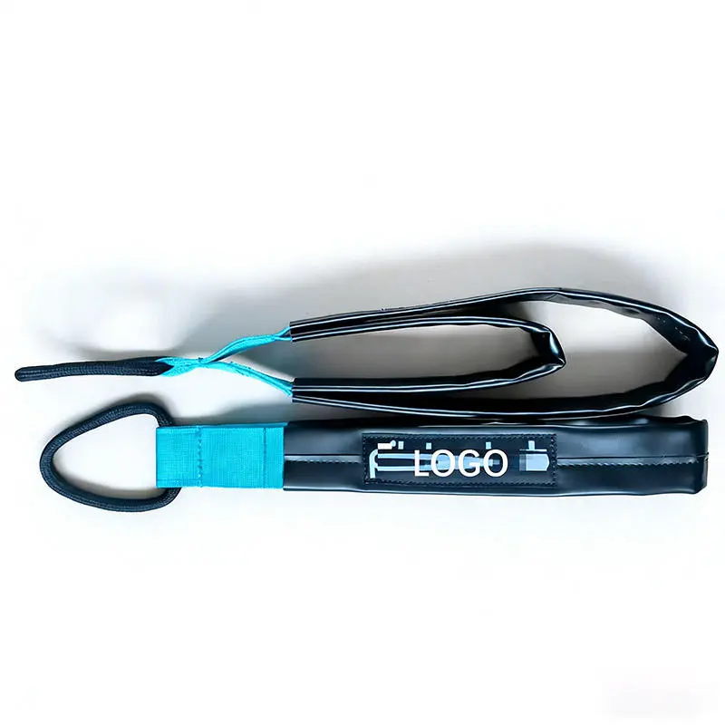 H790a010a08aa4afea8865fb374a106d7P Premium Leather Yoga Stretching Double Loop Strap