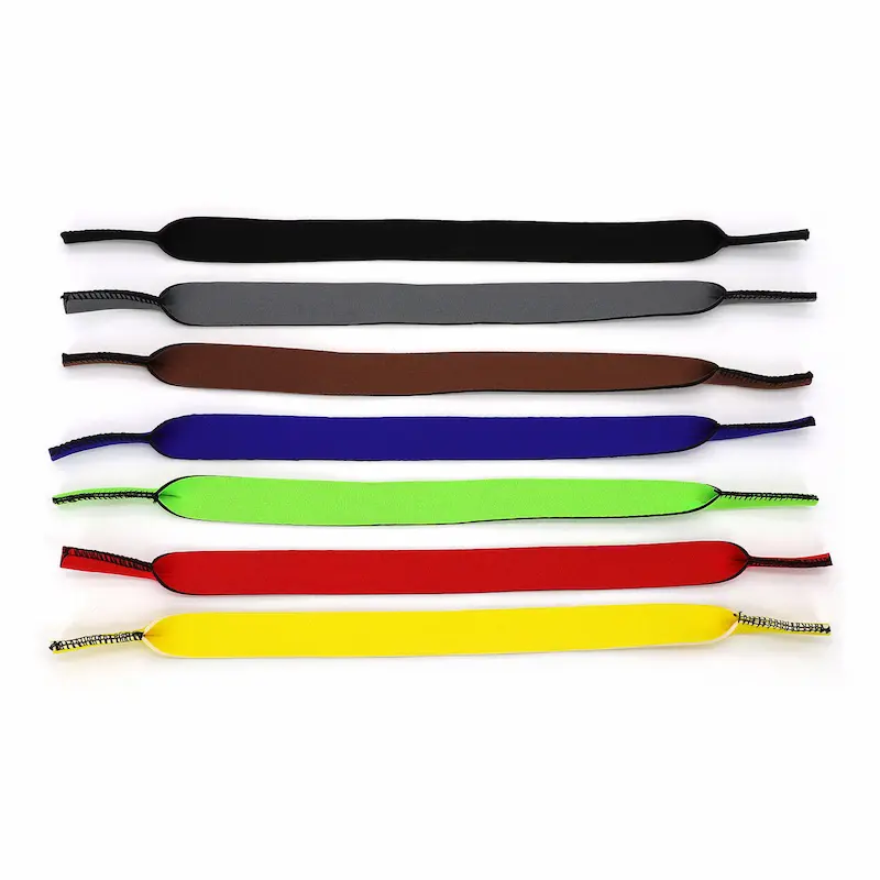 Custom Logo Neoprene Eyeglass Retainer Soft Breathable Sports Glasses Lanyard