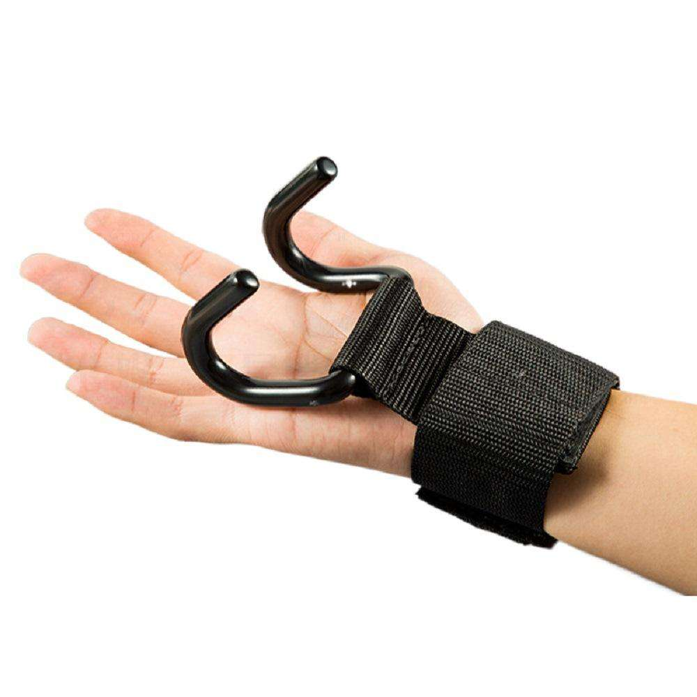 New Style Weight Lifting Hooks Adjustable Wrist Strap New Style Weight Lifting Hooks Adjustable Wrist Strap